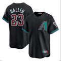 Arizona Diamondbacks #23 Zac Gallen Player Black HeidiMiller Fashion Out Home Game Stitched Jerseys
