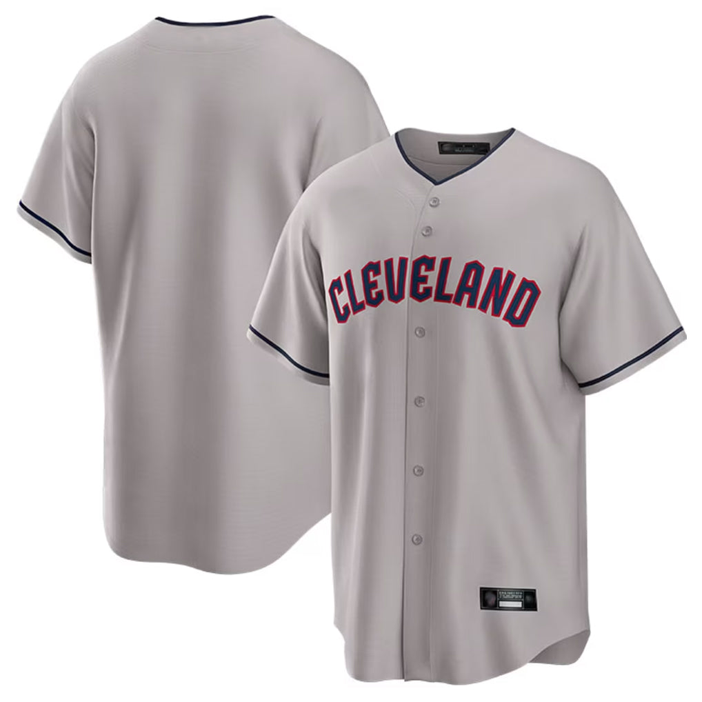 Cleveland Guardians Blank Player Gray HeidiMiller Game Home Stitched Jerseys