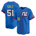 Atlanta Braves #51 Chris Sale Player Royal HeidiMiller National League All-Star Edition Game Stitched Jerseys