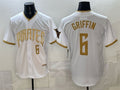 Pittsburgh Pirates #6 Konnor Griffin White HeidiMiller 2026 City Connect Stadium Stitched Jersey