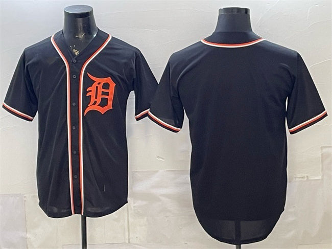 Detroit Tigers Blank 2026 Fashion Replica Black HeidiMiller Out Stitched Jersey