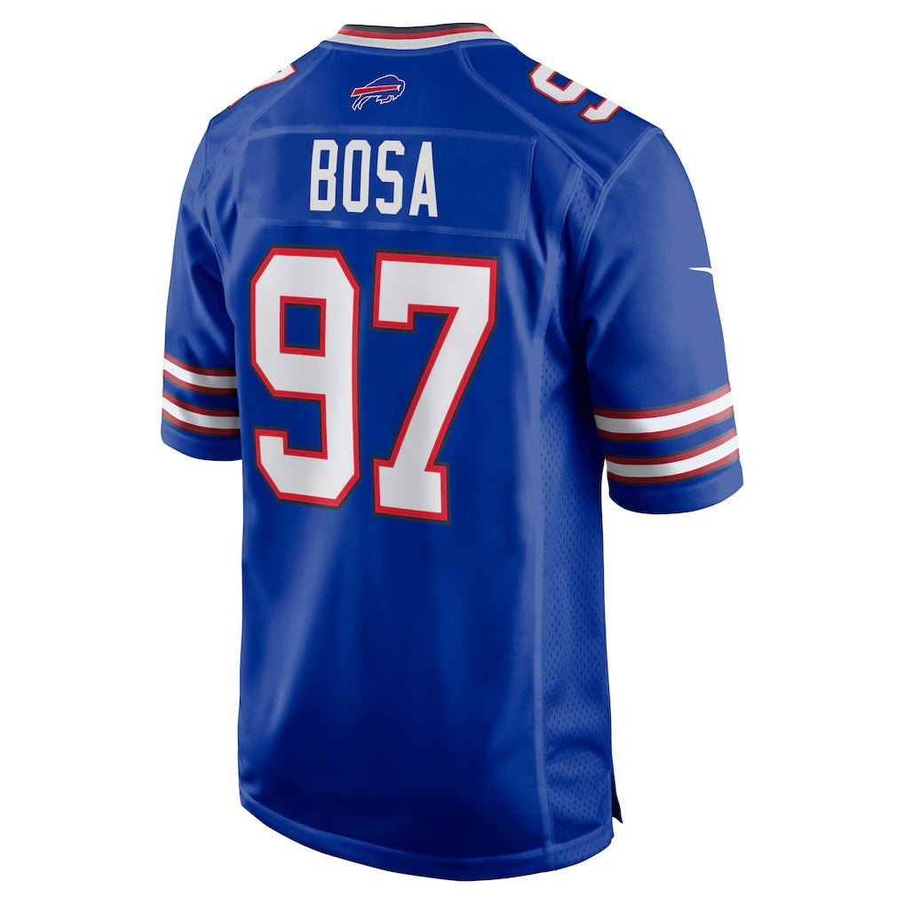 B.Bills #97 Joey Bosa Royal HeidiMiller Game Player Jersey