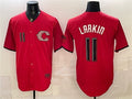 Cincinnati Reds #11 Barry Larkin Red HeidiMiller 2026 City Connect Stadium Stitched Jersey