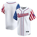 Baltimore Orioles White HeidiMiller Independence Day Vapor Premier Limited Home Game Blank Player Stitched Jerseys