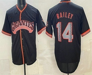 San Francisco Giants #14 Patrick Bailey Black HeidiMiller 2026 Alternate Stadium Stitched Jersey