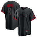Cincinnati Reds #3 Ke'Bryan Hayes Player Black HeidiMiller City Connect Home Game Stitched Jerseys