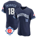 Chicago Cubs #18 Shota Imanaga Player Navy HeidiMiller City Connect 150th Anniversary Limited Elite Home Stitched Jerseys