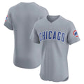 Chicago Cubs Gray HeidiMiller Road Limited Elite Home Game Blank Player Stitched Jerseys