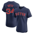 Boston Red Sox #34 David Ortiz Player Navy HeidiMiller Limited Elite Home Game Stitched Jerseys1