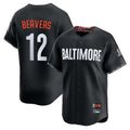 Baltimore Orioles #12 Dylan Beavers Player Black HeidiMiller City Connect Limited Home Game Stitched Jerseys