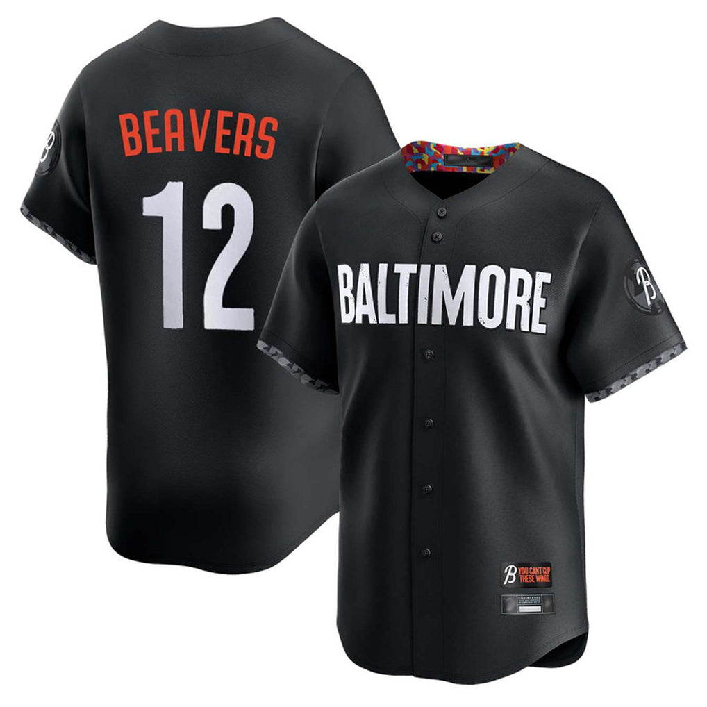 Baltimore Orioles #12 Dylan Beavers Player Black HeidiMiller City Connect Limited Home Game Stitched Jerseys