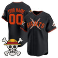 Custom San Francisco Giants x One Piece Black HeidiMiller Vapor Premier Limited Jersey - Stitched