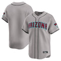 Arizona Diamondbacks Gray HeidiMiller Road Limited Home Game Blank Player Stitched Jerseys