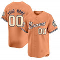 Custom Atlanta Braves Peaches n¡¯ Cream Vapor Premier Limited Jersey ¨C All Stitched-Peaches HeidiMiller
