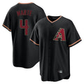 Arizona Diamondbacks #4 Ketel Marte Player Black HeidiMiller Limited Home Stitched Jerseys