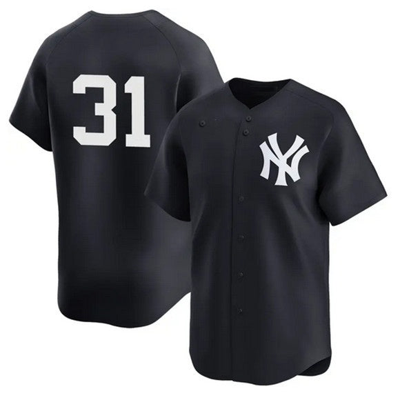 New York Yankees #31 Cam Schlittler Navy HeidiMiller 2026 Alternate Limited Stitched Jersey
