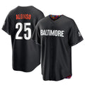 Baltimore Orioles #25 Pete Alonso Player Black HeidiMiller City Connect Home Game Stitched Jerseys