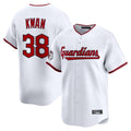 Cleveland Guardians #38 Steven Kwan Player White HeidiMiller Limited Home Game Stitched Jerseys