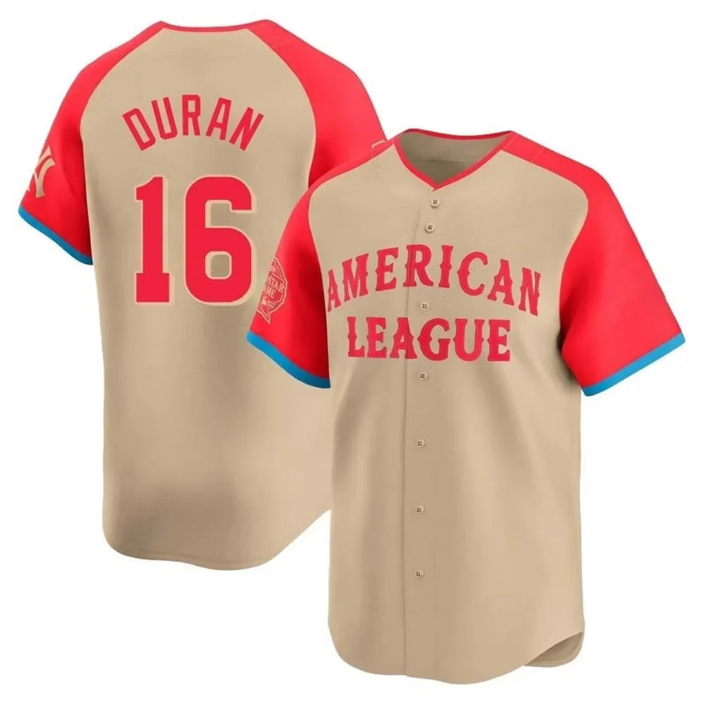 Boston Red Sox #16 Jarren Duran Player Cream HeidiMiller All-Star Short-Sleeved Home Game Stitched Jerseys