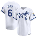Kansas City Royals #6 Jonathan India Player White HeidiMiller Alt Limited Home Stitched Jerseys