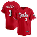 Cincinnati Reds #3 Ke'Bryan Hayes Player Red HeidiMiller Home Limited Stitched Jerseys