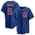 Chicago Cubs #6 Matt Shaw Player Royal HeidiMiller Home Game Stitched Jerseys