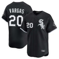 Chicago White Sox #20 Miguel Vargas Player Black HeidiMiller Limited Home Stitched Jerseys