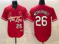 St. Louis Cardinals #26 JJ Wetherholt Red HeidiMiller 2024 City Connect Stitched Jersey