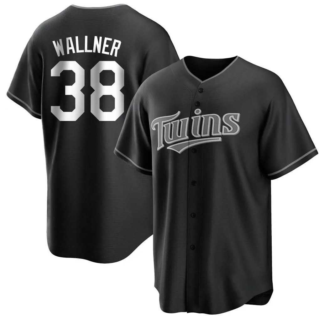 Minnesota Twins #38 Matt Wallner Player Black HeidiMiller Home Game Stitched Jerseys