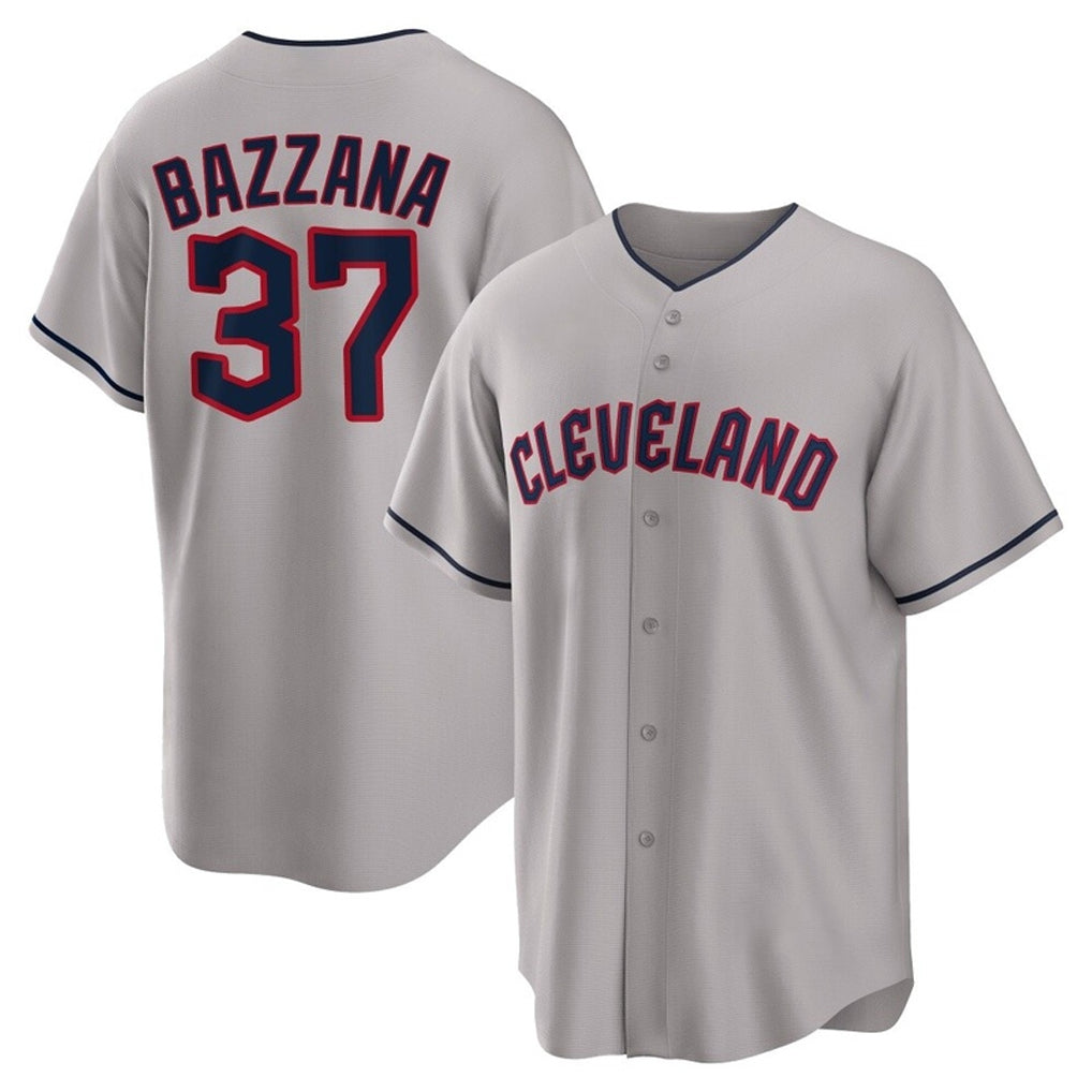 Cleveland Guardians #37 Travis Bazzana Player Gray HeidiMiller Game Home Stitched Jerseys