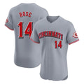 Cincinnati Reds #14 Pete Rose Player Gray HeidiMiller Limited Elite Home Stitched Jerseys