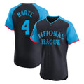 Arizona Diamondbacks #4 Ketel Marte Player Black HeidiMiller National League All-Star Limited Elite Home Game Stitched Jerseys