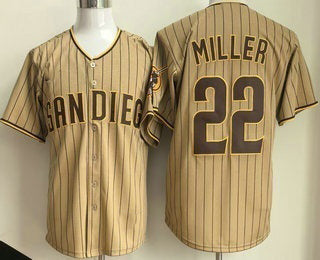San Diego Padres #22 Mason Miller Khaki HeidiMiller Limited Jersey