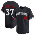 Minnesota Twins #37 Victor Caratini Player Navy HeidiMiller Home Limited Stitched Jerseys