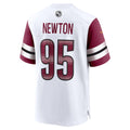W.Commanders #95 Jer'Zhan Newton White HeidiMiller Game Jersey