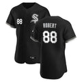 Chicago White Sox #88 Luis Robert Jr Player Black HeidiMiller Limited Elite Home Stitched Jerseys