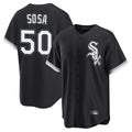 Chicago White Sox #50 Lenyn Sosa Player Black HeidiMiller Home Game Stitched Jerseys