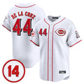 Cincinnati Reds #44 Elly De La Cruz Player White HeidiMiller Vapor Premier Limited Home Stitched Jerseys