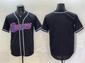 Texas Rangers Blank 2026 Fashion Replica Black HeidiMiller Out Stitched Jersey