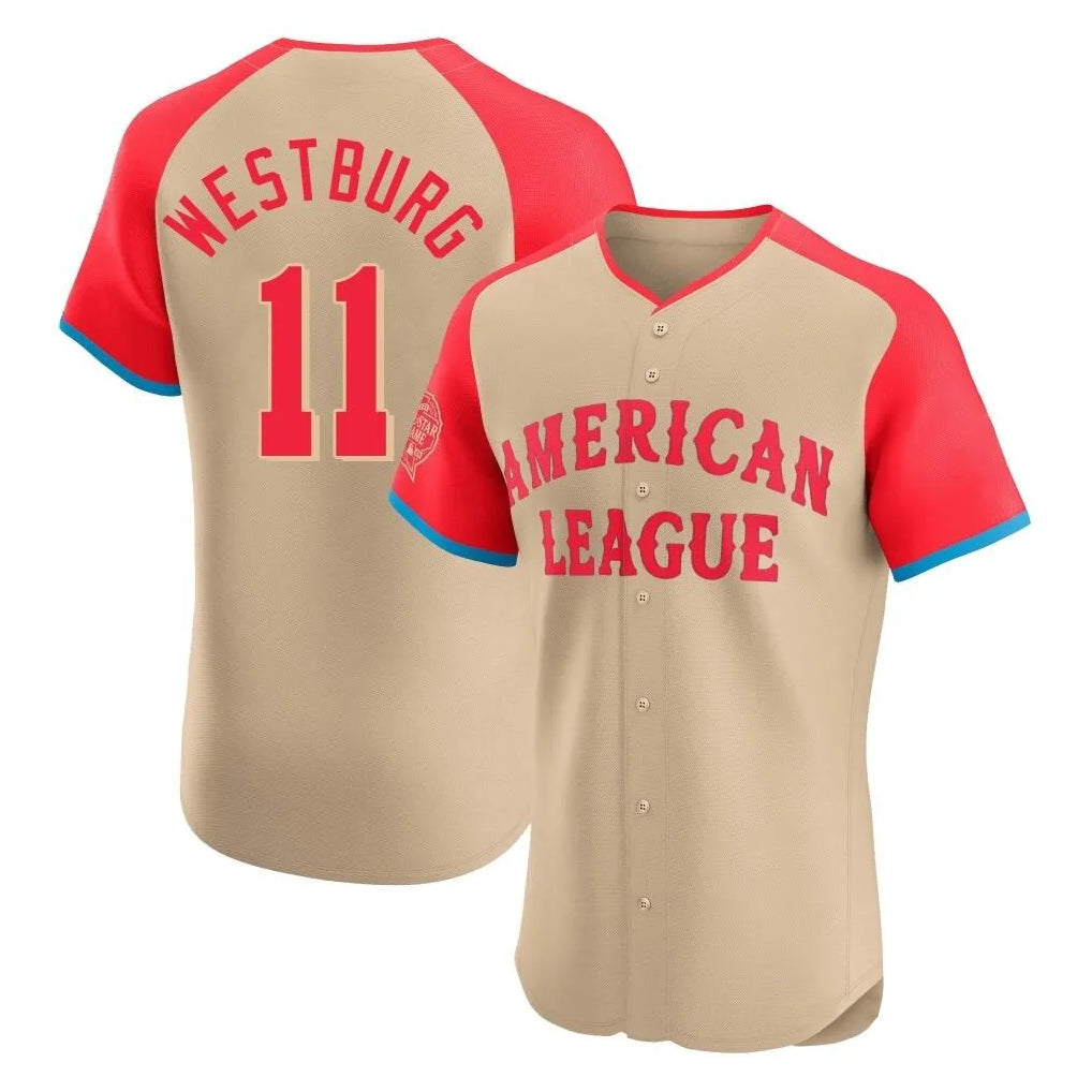 Baltimore Orioles #11 Jordan Westburg Player Cream HeidiMiller American League All-Star Limited Elite Home Game Stitched Jerseys
