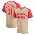 Baltimore Orioles #11 Jordan Westburg Player Cream HeidiMiller American League All-Star Limited Elite Home Game Stitched Jerseys