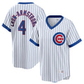 Chicago Cubs #4 Pete Crow-Armstrong Player White HeidiMiller T-shirt Cooperstown Collection Limited Stitched Jerseys