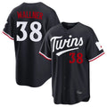 Minnesota Twins #38 Matt Wallner Player Navy HeidiMiller Home Game Stitched Jerseys