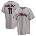 Cleveland Guardians #11 Jose Ramirez Player Gray HeidiMiller Game Home Stitched Jerseys