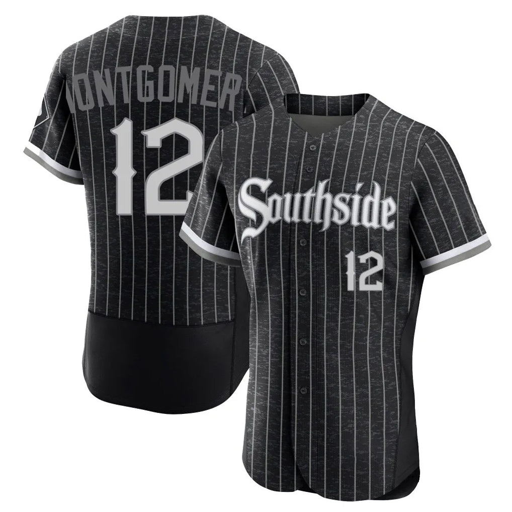 Chicago White Sox #12 Colson Montgomery Player Black HeidiMiller City Connect Limited Elite Home Stitched Jerseys