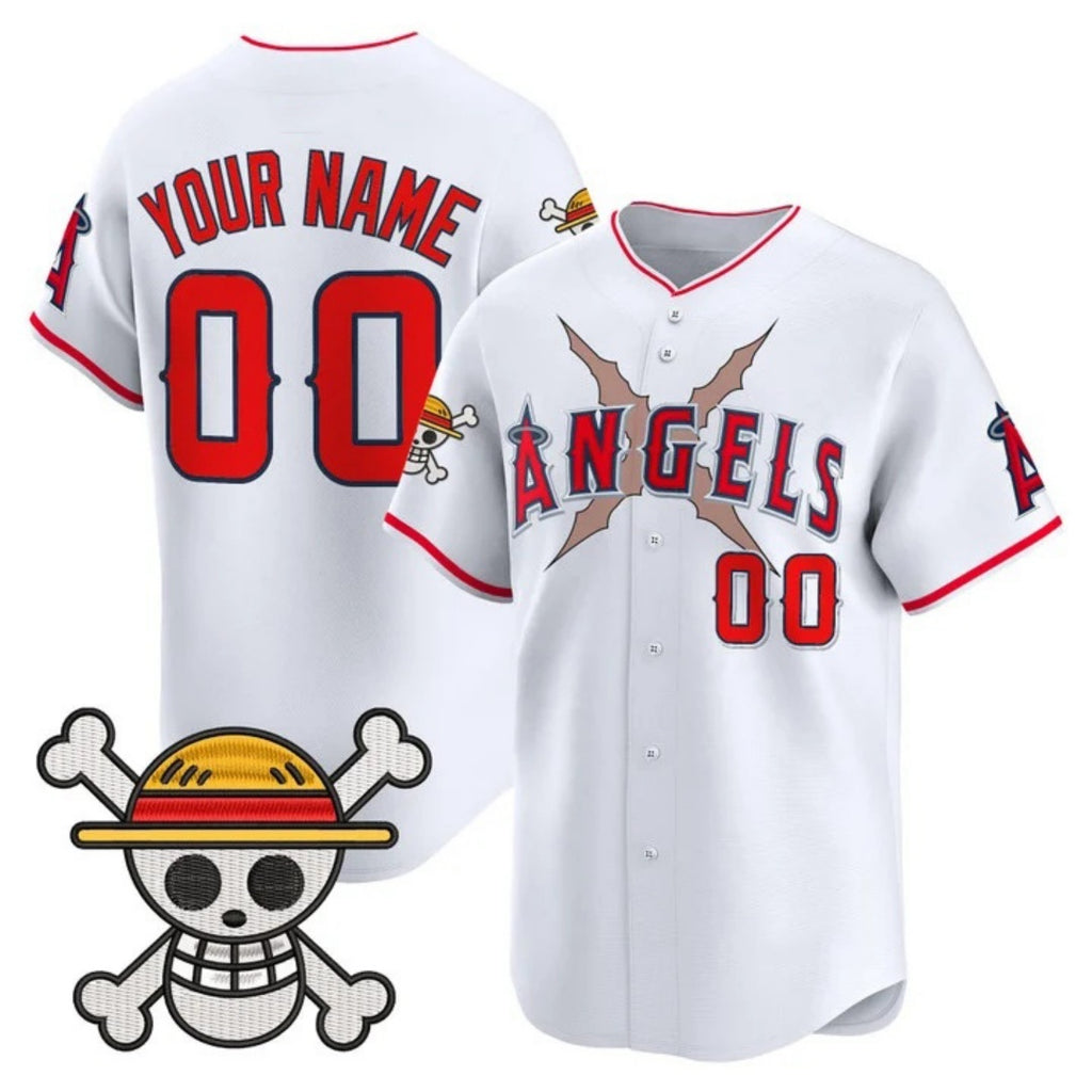 Custom Los Angeles Angels x One Piece White HeidiMiller Vapor Premier Limited Jersey - Stitched