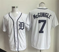 Detroit Tigers #7 Kevin McGonigle White HeidiMiller Cool Base Stitched Jersey