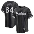 Chicago White Sox #64 Shane Smith Player Black HeidiMiller City Connect Home Game Stitched Jerseys