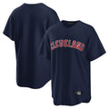 Cleveland Guardians Blank Player Navy HeidiMiller Game Home Stitched Jerseys