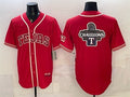 Texas Rangers Team Big Logo Red HeidiMiller 2026 City Connect Stadium Stitched Jerseys